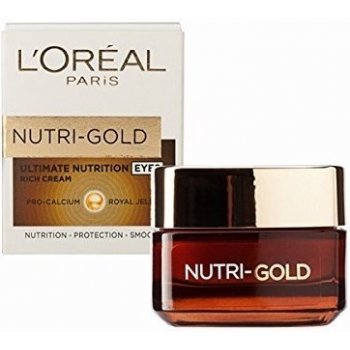 L'Oréal Paris Extra výživný oční krém Nutri-Gold 15 ml