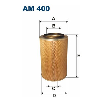 Vzduchový filtr FILTRON AM 400 (AM400) – Hledejceny.cz