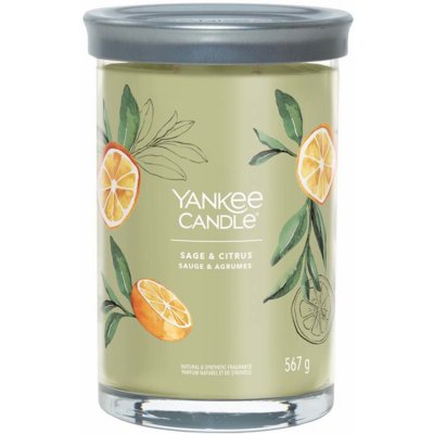 Yankee Candle Signature Sage & Citrus Tumbler 567g – Zboží Mobilmania