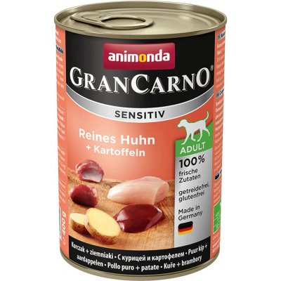Animonda Gran Carno Sensitiv Adult kuře & brambory 400 g – Zboží Mobilmania