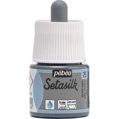 Pébéo Barva na hedvábí Setasilk 45 ml 25 Silver Grey – Zboží Dáma Pébéo Barva na hedvábí Setasilk 45 ml 25 Silver Grey – Zboží Dáma