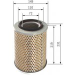 Vzduchový filtr BOSCH 1 457 433 627 – Hledejceny.cz