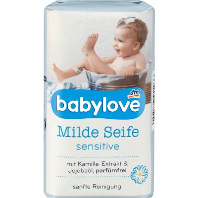 Babylove jemné mýdlo sensitive 100 g