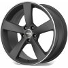 Alu kolo, lité kolo Avus Racing AF10 8,5x19 5x114,3 ET45 matt anthracite polished