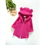 Bunny Kids mikino-kabátek Medvídek malinová – Hledejceny.cz
