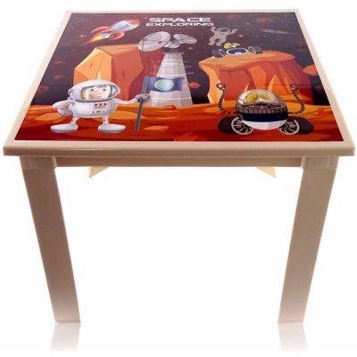 FLORA Stolek 48 x 48 x 42 cm FIORE COSMOS – Zbozi.Blesk.cz