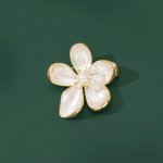 Éternelle brož s perlou a zirkony Corinne květina B7274-XZ476001 zlatá – Hledejceny.cz