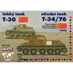 Tanky T30 a T34/75 – Zboží Mobilmania