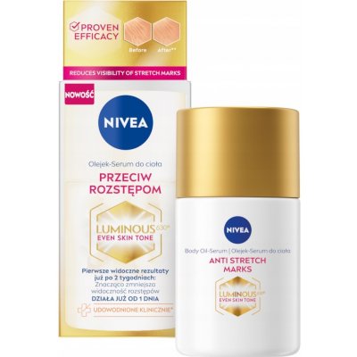 NIVEA Luminous630 Tělové sérum proti striím 100 ml – Zboží Mobilmania