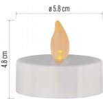 Emos LED dekorace čajová svíčka maxi bílá CR2032 vnitřní vintage 4 ks DCCV16 – Zboží Dáma
