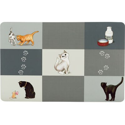 Trixie Prostírání Patchwork kočka 44 x 28 cm – Zboží Mobilmania
