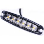 Autolamp světlo výstražné LED oranžové PREDATOR 6*3W 7mm – Hledejceny.cz