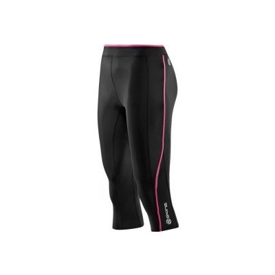 Skins Bio A200 Womens Black/Pink 3/4 Tights – Zboží Mobilmania