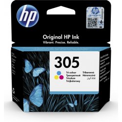 HP 305 originální inkoustová kazeta tříbarevná 3YM60AE