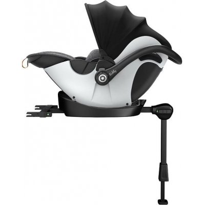 Kiddy Evoluna i-size 2 + Isofix základna 2022 Grey Melange Solar Orange – Zboží Mobilmania