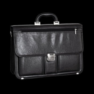 REAbags aktovka 8001 1-TR černá nikl 19 L – Zboží Dáma