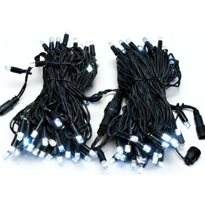 decoLED LED světelný řetěz FLASH 20 m ledově bílá 120 diod,IP67 – Hledejceny.cz