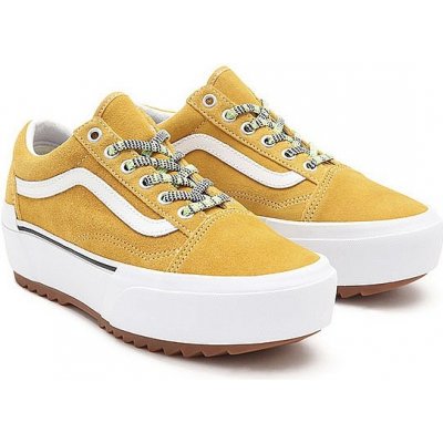 Vans Old Skool Stacked Multi Lace/Golden Yellow/True White – Zboží Mobilmania