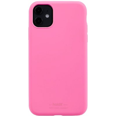 Holdit Silicone kryt pro iPhone XR/11 Růžová – Zboží Mobilmania