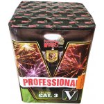 PROFESSIONAL 5 kompaktní ohňostroj 16 výstřelů KALIBR 50 mm – Zboží Dáma