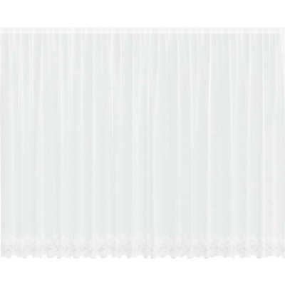 Záclona s záclonami Bílá 220 x 500 cm Polyester – Hledejceny.cz