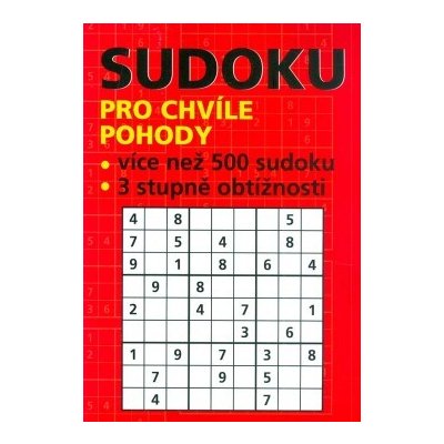 Sudoku pro chvíle pohody – Zboží Mobilmania