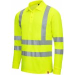 Nitras Motion Tex VIZ výstražné polo tričko s dlouhým rukávem neonově žlutá 4XL – Sleviste.cz