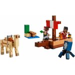 LEGO® Minecraft 21259 Plavba na pirátské lodi – Hledejceny.cz