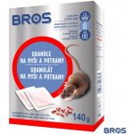 Rodenticid BROS granule na myši a potkany 7x20g – Zbozi.Blesk.cz