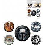 Pyramid International sada placek Star Wars Mandalorian This is the Way – Hledejceny.cz