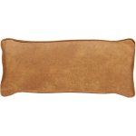 Wood Hnědý kožený polštář Bearny 30x70 – Zbozi.Blesk.cz