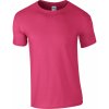 Pánské Tričko Bavlněné tričko SOFTSTYLE heliconia růžová
