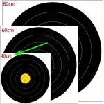 Black Flash Archery Terč na lukostřelbu FIELD 40cm – Zboží Mobilmania