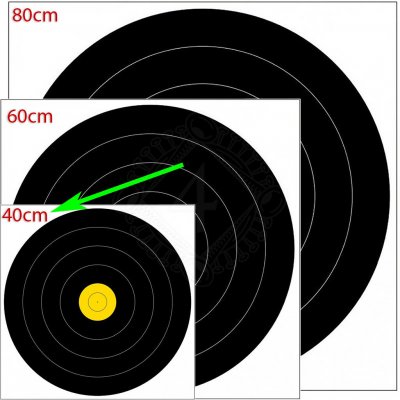 Black Flash Archery Terč na lukostřelbu FIELD 40cm – Zboží Mobilmania