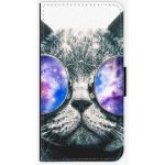 Pouzdro iSaprio Galaxy Cat iPhone 7 – Zboží Mobilmania