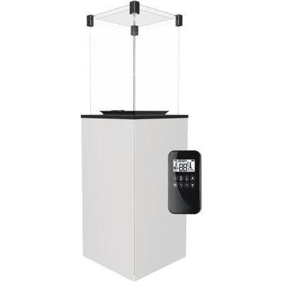 Kratki PATIO sklo/bílý-autom. ovl.,plyn-G30/30MBAR – Hledejceny.cz