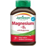 Jamieson Hořčík+vitamín B6 s bisglycinátem 50 tablet – Hledejceny.cz