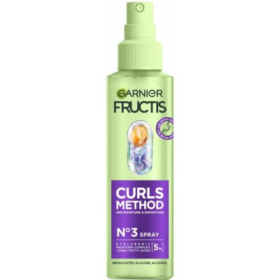 Garnier Fructis Method For Curls Spray hydratační sprej pro suché vlnité a kudrnaté vlasy 150 ml – Zboží Dáma