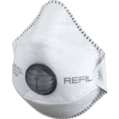 Refil 1031 respirátor FFP2 tvarovací s ventilkem 10 ks – Hledejceny.cz