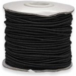 Černá guma, 2mm (1m) – Zboží Dáma