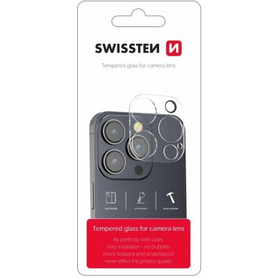 Swissten ochranné sklo na čočky fotoaparátu pro Apple iPhone 17 Pro 139939 – Zboží Živě