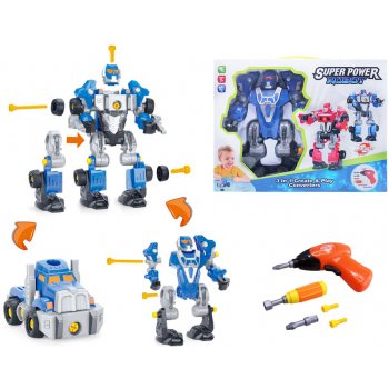 Alltoys Šroubovací robot s vrtačkou se světlem