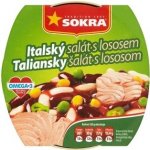 Sokra Italský salát s lososem 220 g – Zboží Mobilmania