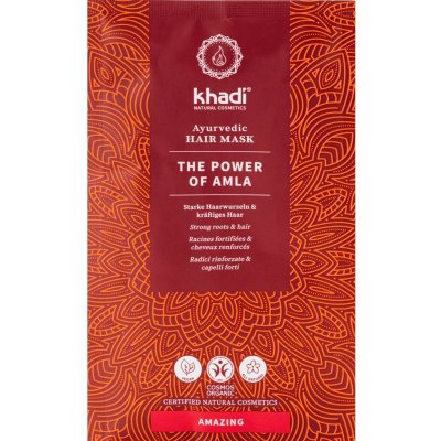 Khadi Hair Mask The Power of Amla posilující vlasová maska 50 g – Hledejceny.cz