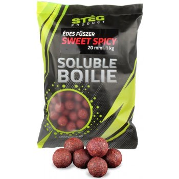 Stég Product Soluble Boilies 1kg 24mm Sweet Spicy
