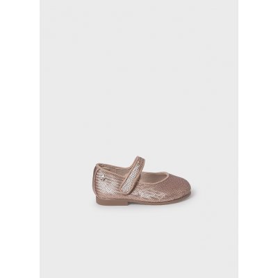 Mayoral 42476 baleríny balerínky flitry růžové zlato – Sleviste.cz