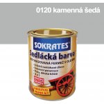 Sokrates Sedlácká barva 0,7 l kamenná šedá – Sleviste.cz