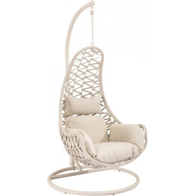 Somcasa závěsné křeslo Constanza Béžové – Hledejceny.cz