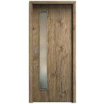 Sapeli Elegant Komfort M60 posuvné dub sherwood 80 x 210 cm Satináto bílé – Hledejceny.cz