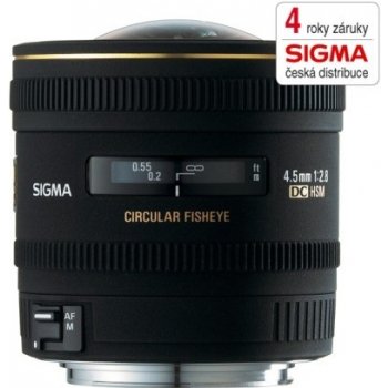 SIGMA 4,5mm f/2.8 EX DC HSM Circular FishEye Nikon